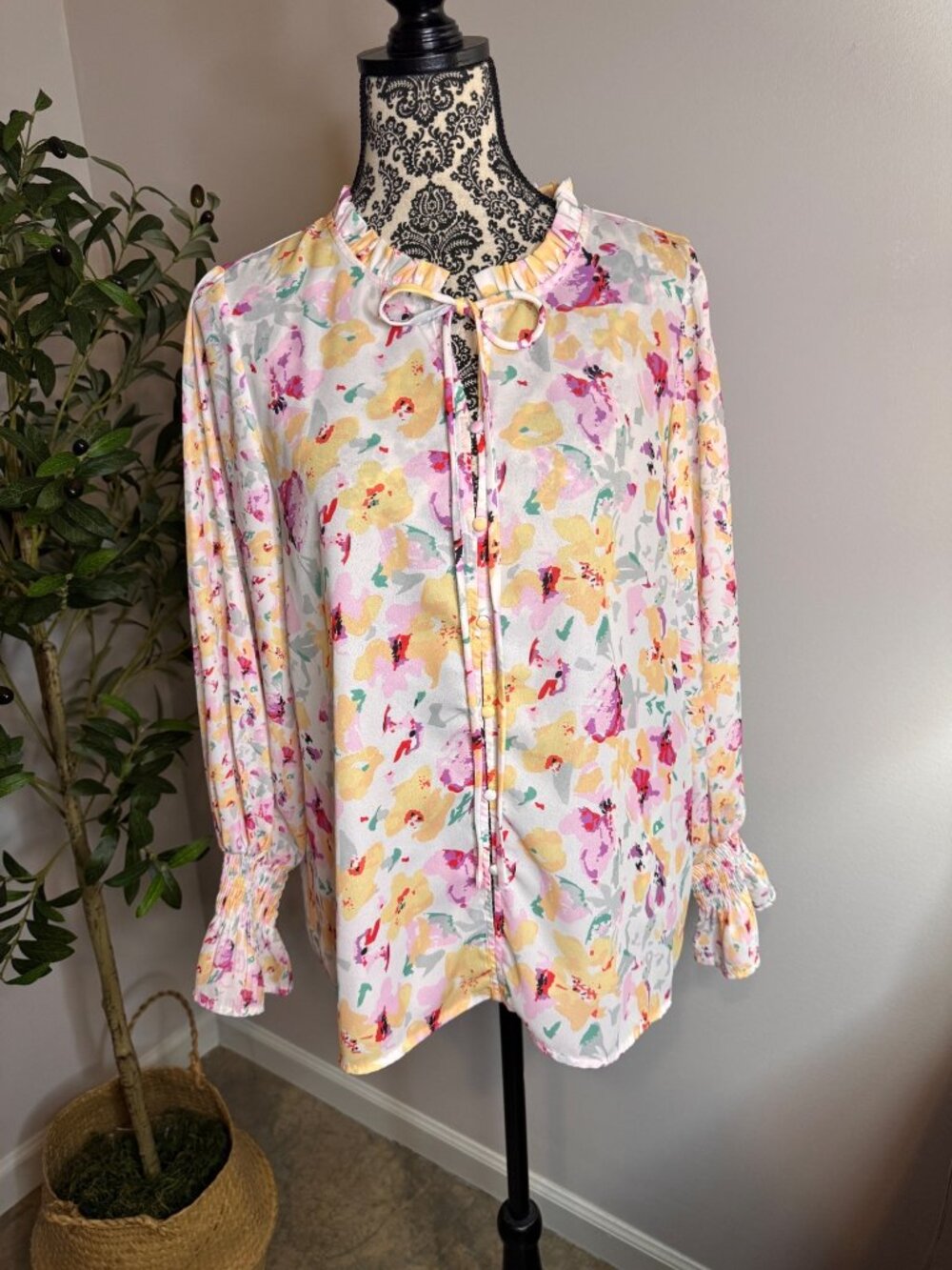 Boutique Floral Blouse